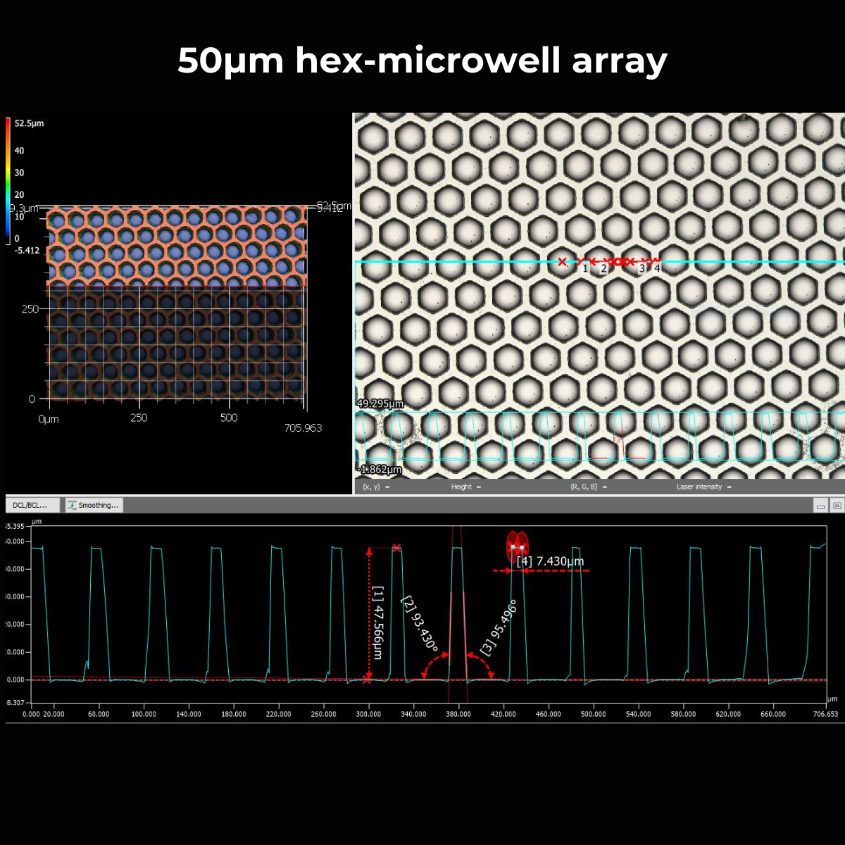 50μm hex-microwell array-1